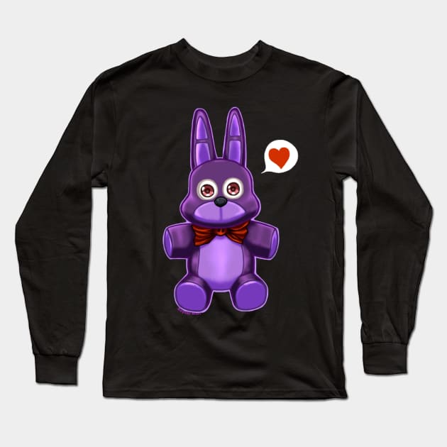 FNAF: Bonnie Plush - Mlp Fnaf - Long Sleeve T-Shirt