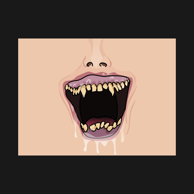 Fright Night Mouth by Jakmalone