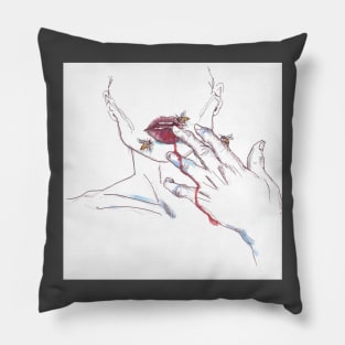 Bite Me Pillow