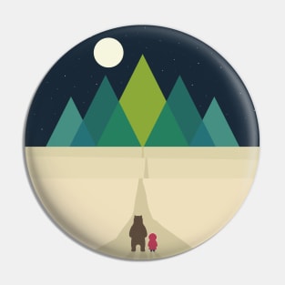 Long Journey Pin