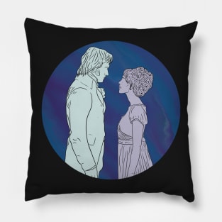 Elizabeth and Darcy Pillow