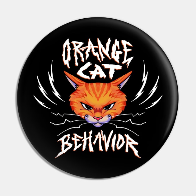 Orange Cat Behavior Pin by citrusam