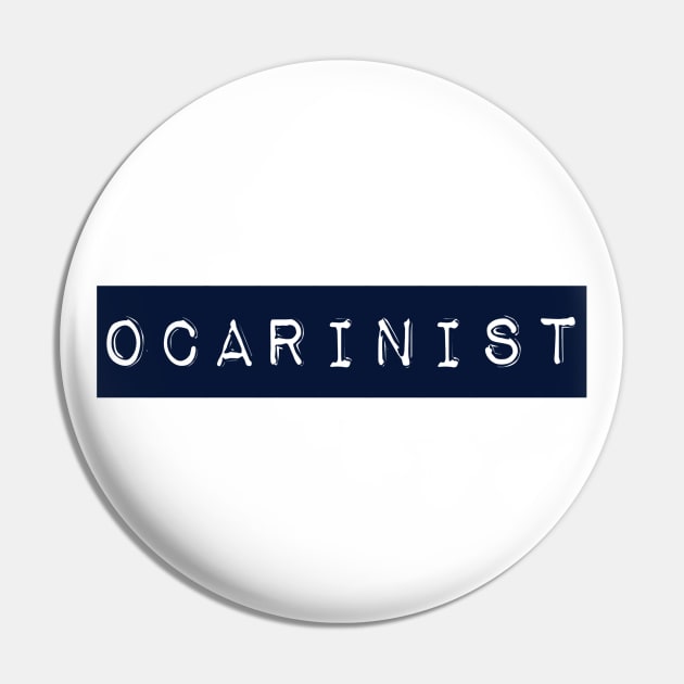 Ocarinist Pin by coloringiship