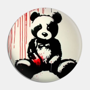 GRAFFITI BEAR Pin