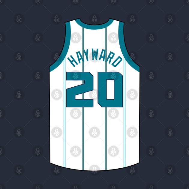 Gordon Hayward Charlotte Jersey Qiangy by qiangdade