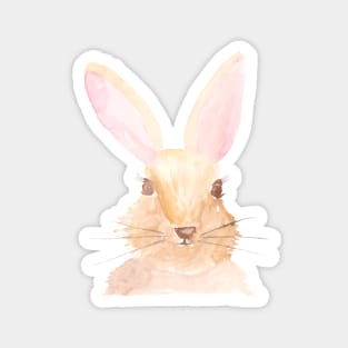 Watercolor Bunny Rabbit - Taye Magnet
