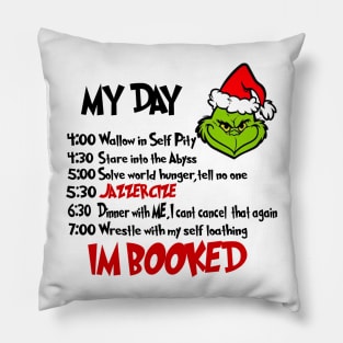 The Grinches schedule Pillow