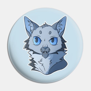 Blue cat Pin