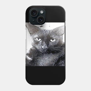 BLACK AND WHITE Phone Case