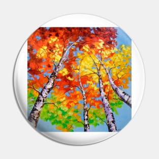 Sky birch Pin