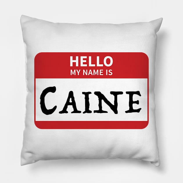 Hello, my name is CAINE Pillow by highcouncil@gehennagaming.com