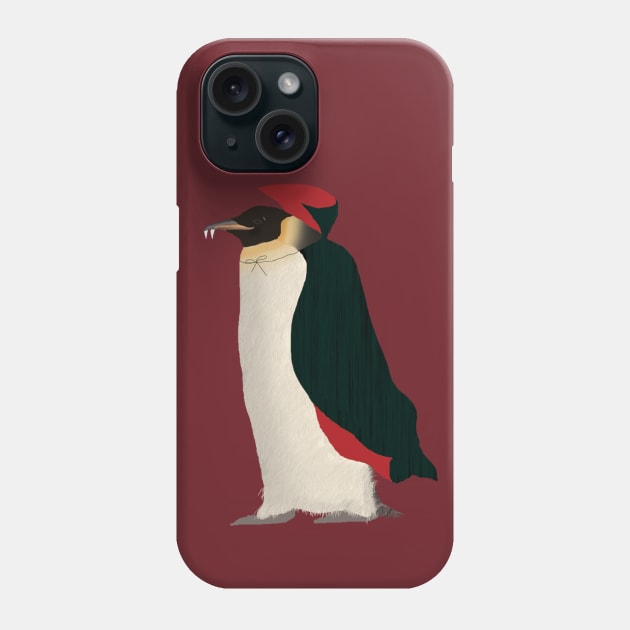 Vampire Penguin Phone Case by ahadden