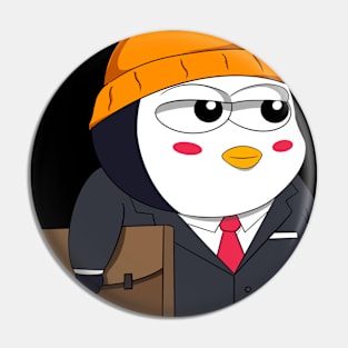 Office Penguin Pin