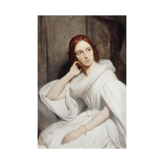 Portrait of Sophie Marin, Widow of Lieutenant General Baudrand by Ary Scheffer by Classic Art Stall