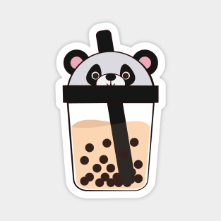 Panda Milk Tea Magnet