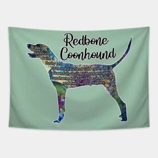 Redbone Coonhound Tapestry