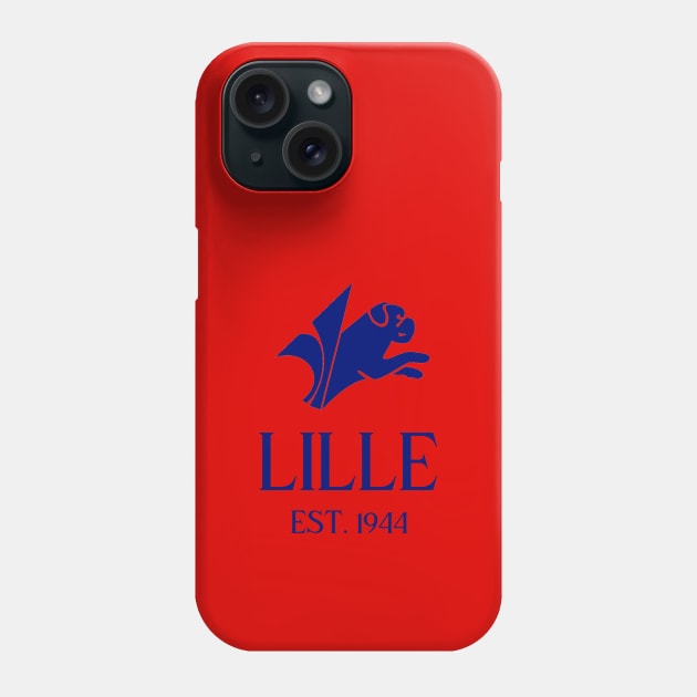 Lille Blue Phone Case by VRedBaller