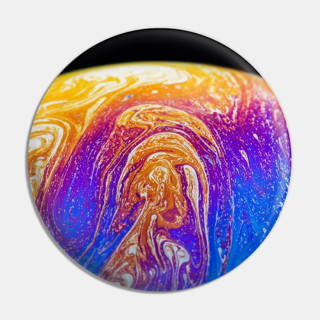 Soap Bubble Close Up Pin by philippemx