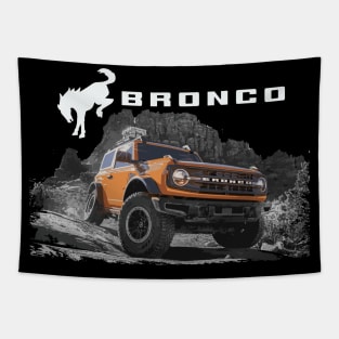 6th gen bronco 6g Black Diamond Cyber Orange Murica Tapestry