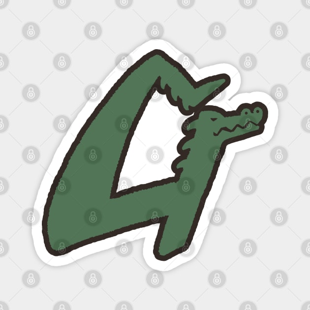 GladiGators Logo Magnet by CamelCactusCreations