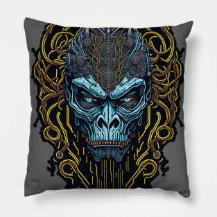 Techno Apes S03 D62 Pillow