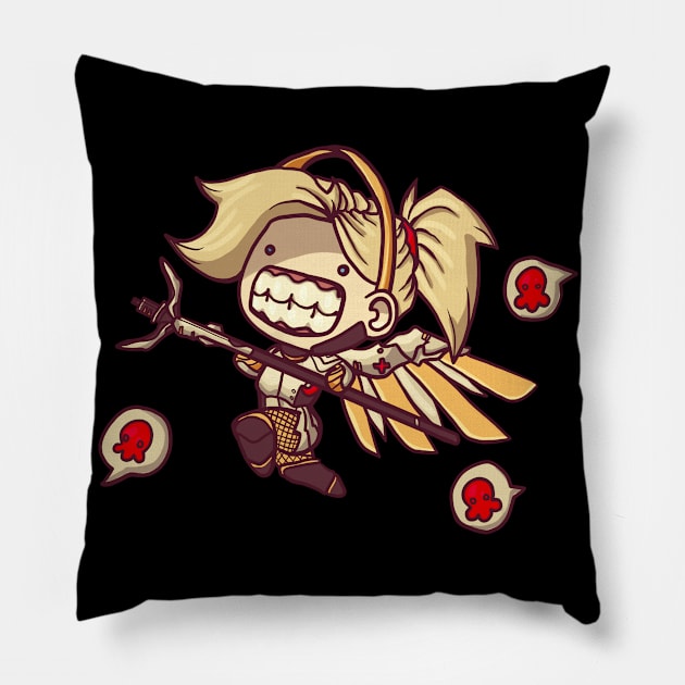 I Need Healing! Pillow by Traditoryn