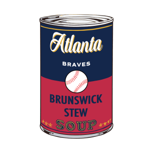 Atlanta Braves Soup Can T-Shirt