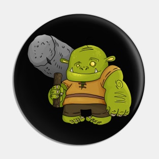 Funny Troll Pin