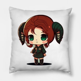 Adorable Aries: Chibi Character Zodiac Collection Pillow