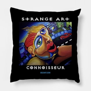 Strange Art Connoiseur Pillow