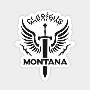 Glorious Montana Magnet