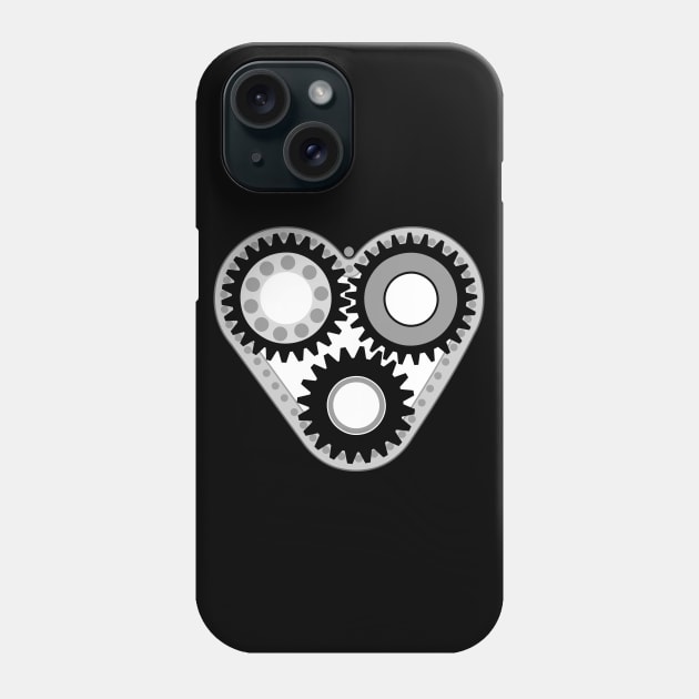 Mechanical Heart Phone Case by Barthol Graphics