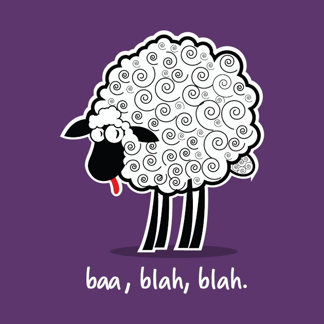 Baa, Blah, Blah Sheep by chrayk57