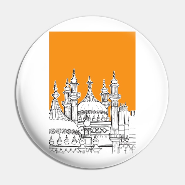 Royal Pavilion Brighton Pin by AdamRegester