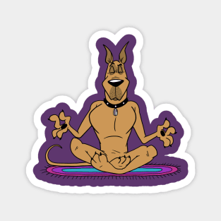 Zen Yoga Dane Magnet