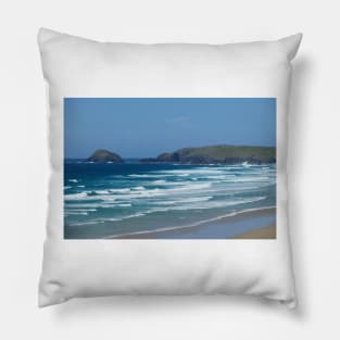 Perran Bay, Cornwall Pillow