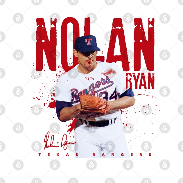 Nolan Ryan Bloody by Juantamad