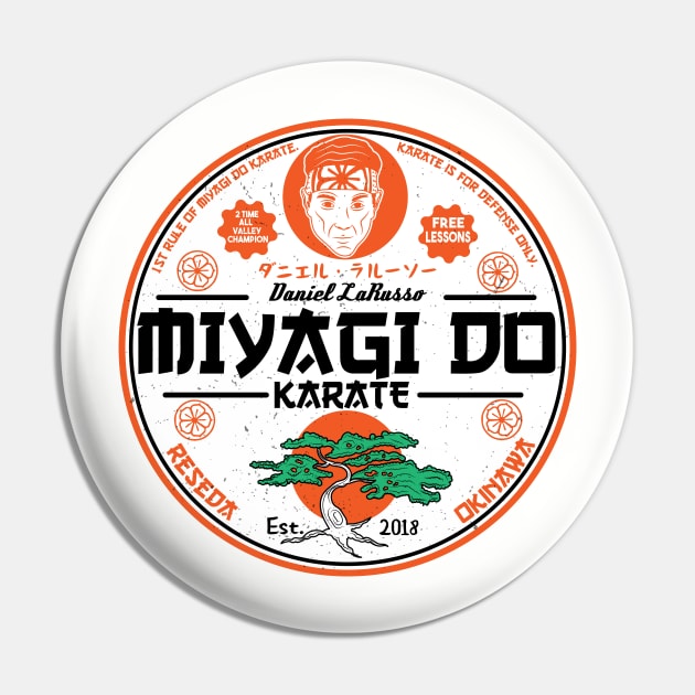 Miyagi  Do sensei LaRusso Pin by carloj1956