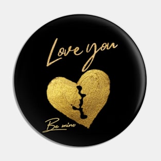 Valentine day Pin