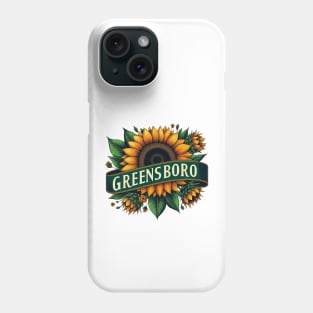 Greensboro Sunflower Phone Case