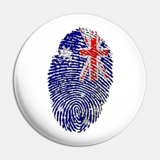 Australia Flag - Australian Flag - AU Flag Fingerprint Pin