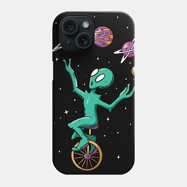 Alien Festival Phone Case by Urban_Vintage