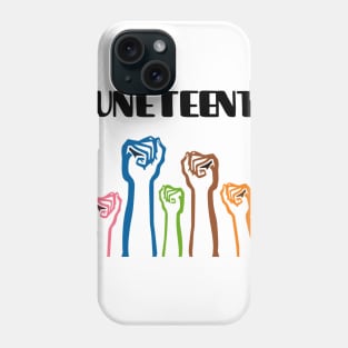 Juneteenth independence day Phone Case