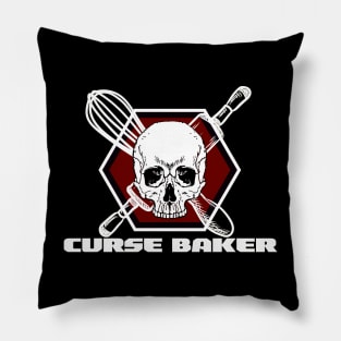 Curse skull baker Pillow