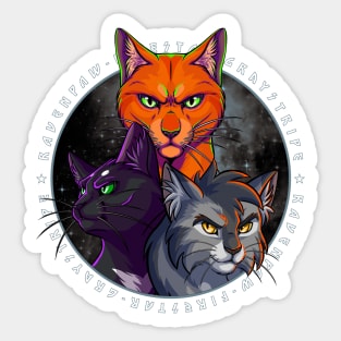 Ravenpaw Warrior Cat Fan Kiss-cut Sticker -  Israel