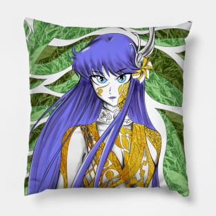 saori kido the athena goddess in saint seiya in sapuri of god Pillow