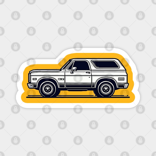 Chevrolet K5 Blazer Magnet by Vehicles-Art