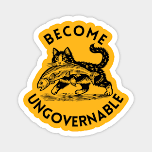 Become Ungovernable Cat Magnet