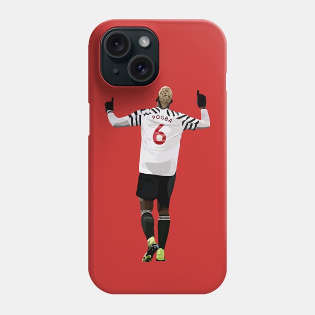 Paul Pogba Phone Case by Webbed Toe Design's