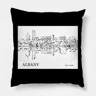 Albany New York Pillow